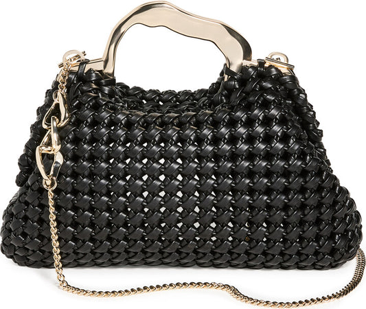 Aje New Weave Micro Frame Bag